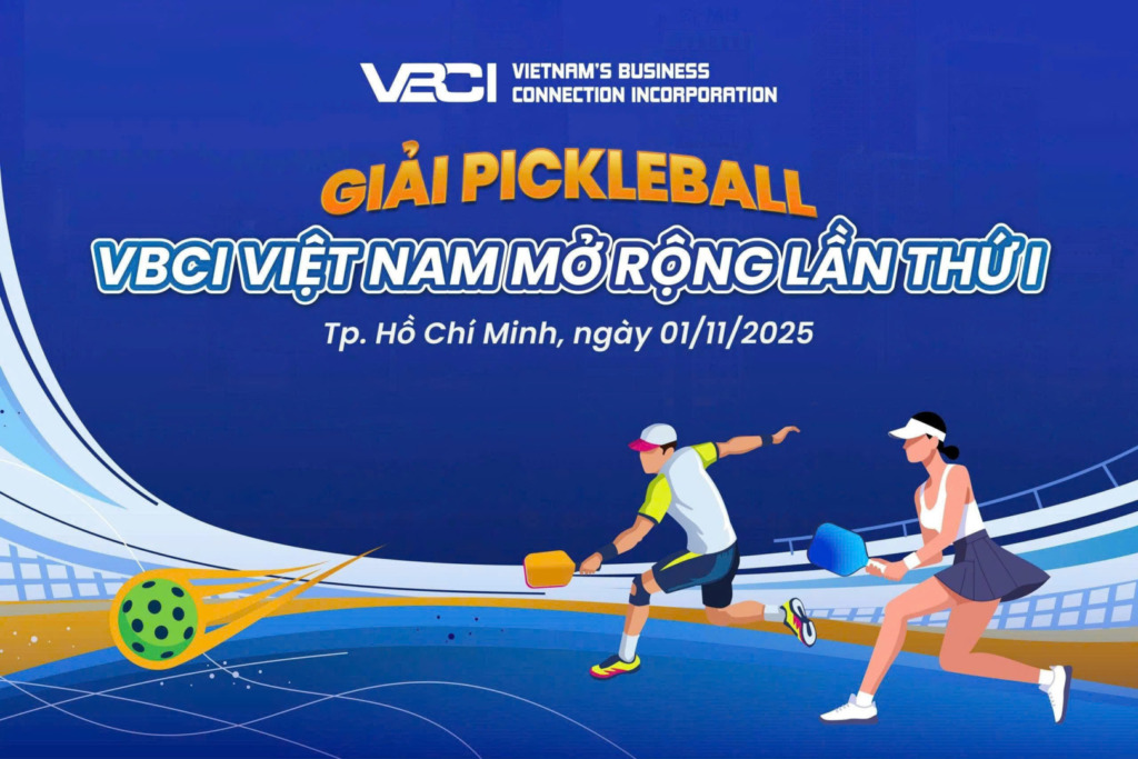 Giải Pickleball VBCI Việt Nam Mở Rộng Lần Thứ I