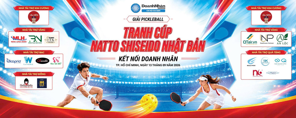 Hào Khí Doanh Nhân: Gold Pick Tự Hào Tiếp Lửa Giải Pickleball Tranh Cúp Natto Shiseido Nhật Bản 1 Gold Pick vinh dự đồng hành cùng giải đấu trong vai trò Nhà tài trợ quà tặng